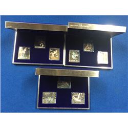 Montreal Olympic Silver Stamps