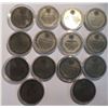 Image 2 : 14x Great Women Of The American Revolution Medal Collection
