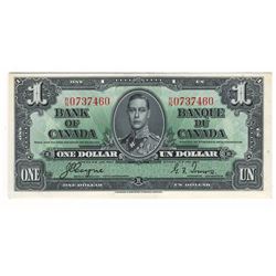 Canada 1937 $1 Coyne Towers R/N