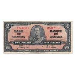 Canada 1937 $2 Coyne Towers E/R