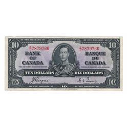 Canada 1937 $10 Coyne Towers Z/D