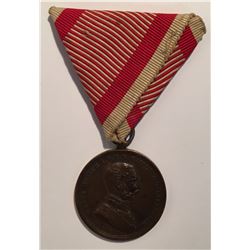 Austria 1880 – Franz Joseph Bravery Medal DER TAPFERKEIT