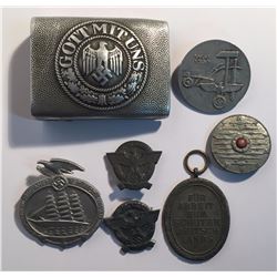 German Third Reich Medal & Pin Group