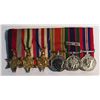 Image 1 : WWII 6 Medal Miniature Set