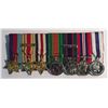 Image 1 : WWII 7 Medal Miniature Set