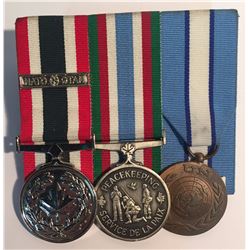 Canadian Special Service, Peacekeeping, & UN Medal Group
