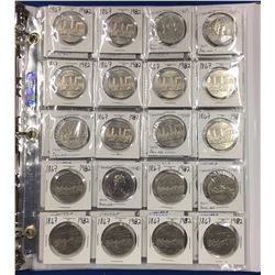 Binder Full of 120 Canadian Coins