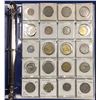 Image 7 : Collection of World Coins In Binder.