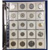 Image 8 : Collection of World Coins In Binder.