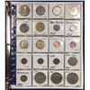 Image 9 : Collection of World Coins In Binder.