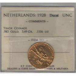 Netherlands 1928 Ducat