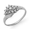 0.25 CTW Certified VS/SI Diamond Ring 14K White Gold - REF-31N5Y - 13592