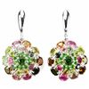 Image 1 : Natural Fancy Color Tourmaline 54 Carats Earrings