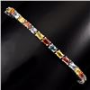 Image 1 : Natural Fancy Color Sapphire 57.20 Carats Bracelet