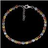 Image 2 : Natural Fancy Color Sapphire 57.20 Carats Bracelet