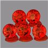 Image 1 : Natural Orange Sapphire 3.50 MM - VVS