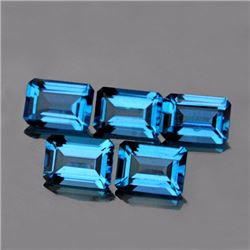 Natural Swiss Topaz 6x4 MM - Flawless