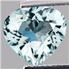Image 1 : Natural Sky Blue Aquamarine Heart 2.67 Cts - VVS