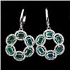 Image 1 : Natural Oval Green Emerald 49 Carats Earrings