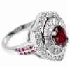 Image 2 : Natural Red Ruby Ring