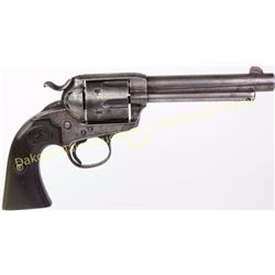 Colt Bisley .41 cal. SN 219458 SA revolver with 5 1/2" barrel blue finish with Colt hard rubber grip