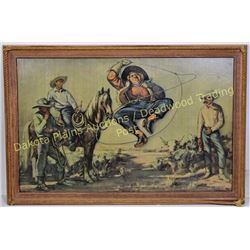 Original A1 Beer advertising "The Dude Lady" by Lon Megargee. Introduced in 1950 and the least amoun