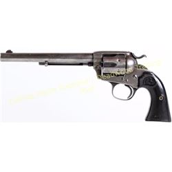 Colt Bisley .32 WCF SN 298790 single action 7 1/2" barrel blue finish and hard rubber checkered grip