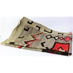 C. 1920's -1930's Navajo rug showing used but generally good condition, some fray to edges and overa