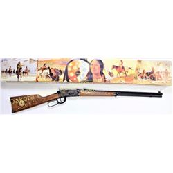 Winchester 1894 38-55 SN CCH9243 lever action rifle Chief Crazy Horse commemorative with original bo