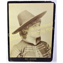 Uncommonly large cabinet card "Rose Coghlan as Jocelyn" Albany New York. Born 1851 died 1932, Coghla