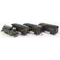 Lionel Opauge electric train New York  Central Line, includes engine and 3 cars, all very good and o