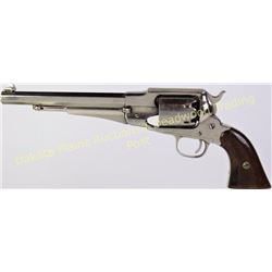Remington New Model Army .44 cal. SN 47425 single action percussion revolver, top of barrel roll sta