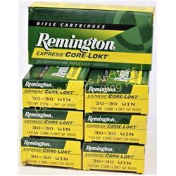 6 full boxes Remington 30-30 ammo. Est. 50-75