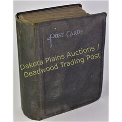 Large Post Card album with 100 pages and approx. 400 cards, all C. 1905-1910.  Est. 200-400