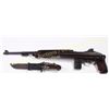 Image 2 : Inland M1A1 30 cal. SN 879883 paratrooper carbine with wire stock bayonet lug and bayonet. Action ex