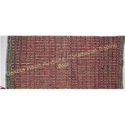 Navajo rug 29" X 58" in fine to excellent conditions.  Est. 125-200