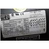 Image 2 : WEG 1 1/2 THREE PHASE ELECTRIC MOTOR WITH PUMP ATTACHMENT
