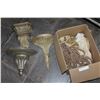 Image 1 : BOX OF WALL SCONCES