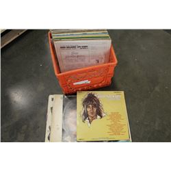 CRATE OF RECORDS