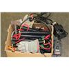 Image 1 : WATER PUMP AND BOX OF TOOLS