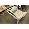Image 2 : TWO PLASTIC PATIO CHAIRS