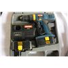 Image 2 : TWO RYOBI 18 VOLT CORDLESS DRILLS