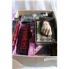 Image 1 : BOX OF NEW ELECTRONIC HALLOWEEN DECORATIONS AND LIGHTS ETC