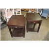 Image 1 : PAIR OF MODERN ENDTABLES