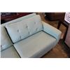 Image 3 : FLOOR MODEL HOME ELEGANCE MODERN CHENILLE TUFTED SOFA AND LOVESEAT, REMOVABLE BACK CUSHIONS, RETAIL 