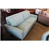 Image 4 : FLOOR MODEL HOME ELEGANCE MODERN CHENILLE TUFTED SOFA AND LOVESEAT, REMOVABLE BACK CUSHIONS, RETAIL 