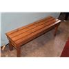 Image 1 : WOOD GARDEN BENCH