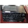 Image 1 : YAMAHA TAPE DECK AND RECEIVER