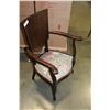 Image 2 : VINTAGE MAHOGANY PARLOR CHAIR