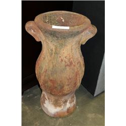 LARGE TERRA COTTA VASE